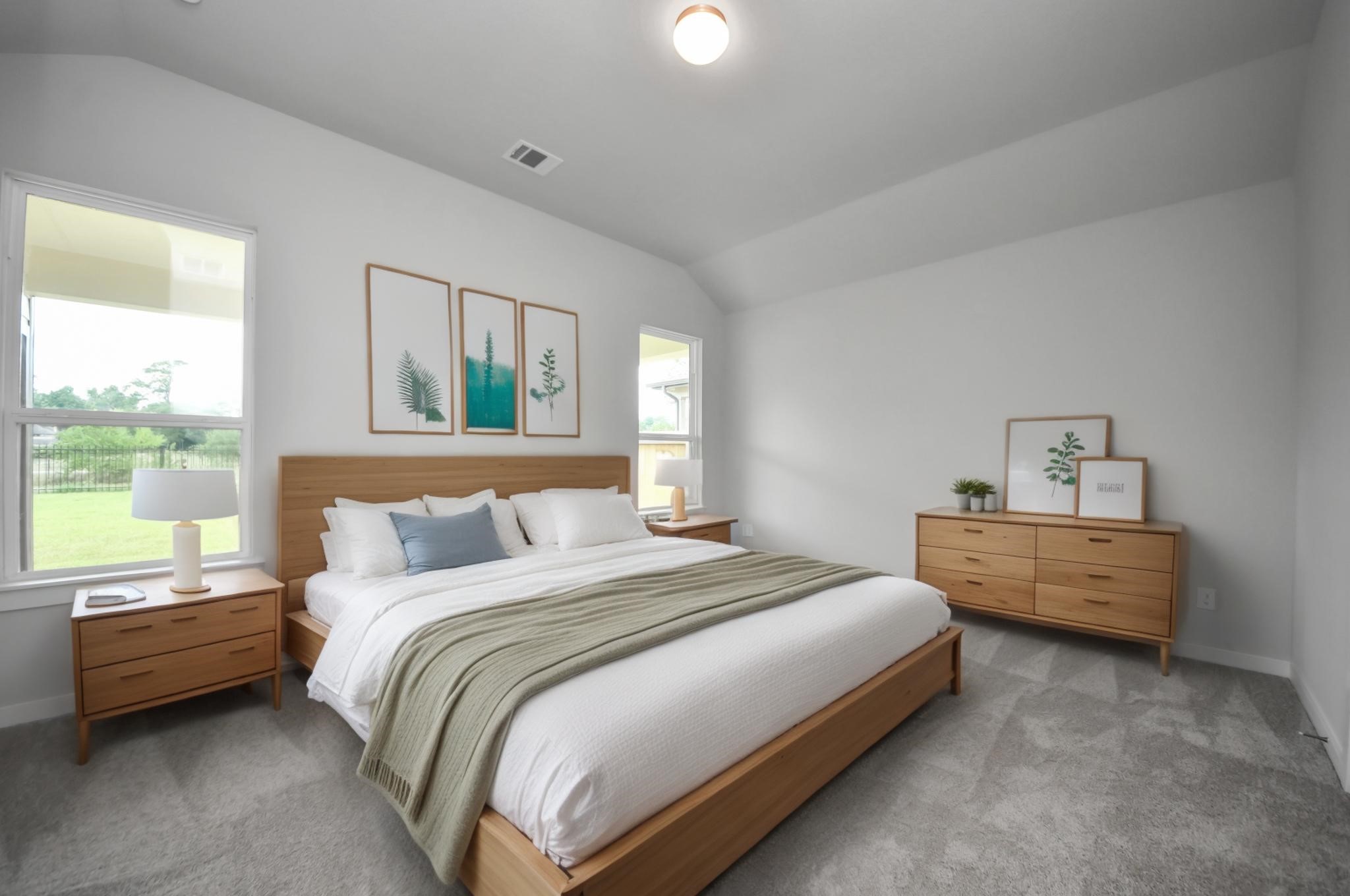 14606 Surfbird Lane Houston, TX 77049 - Photo 21 of 45 Virtually Staged - Primary Bedroom.