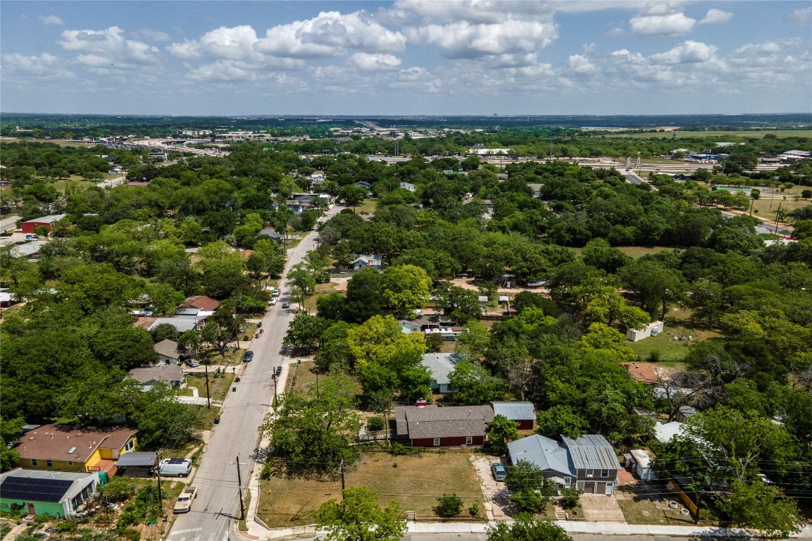 6402 Ponca Street Austin, TX 78741 - Photo 9 of 9 an aerial view of residential building with outdoor space