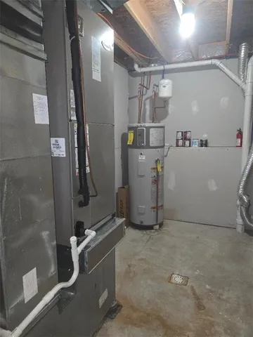 a view of a storage in a room