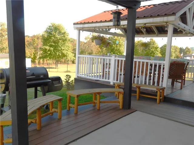 a view of a chairs in balcony