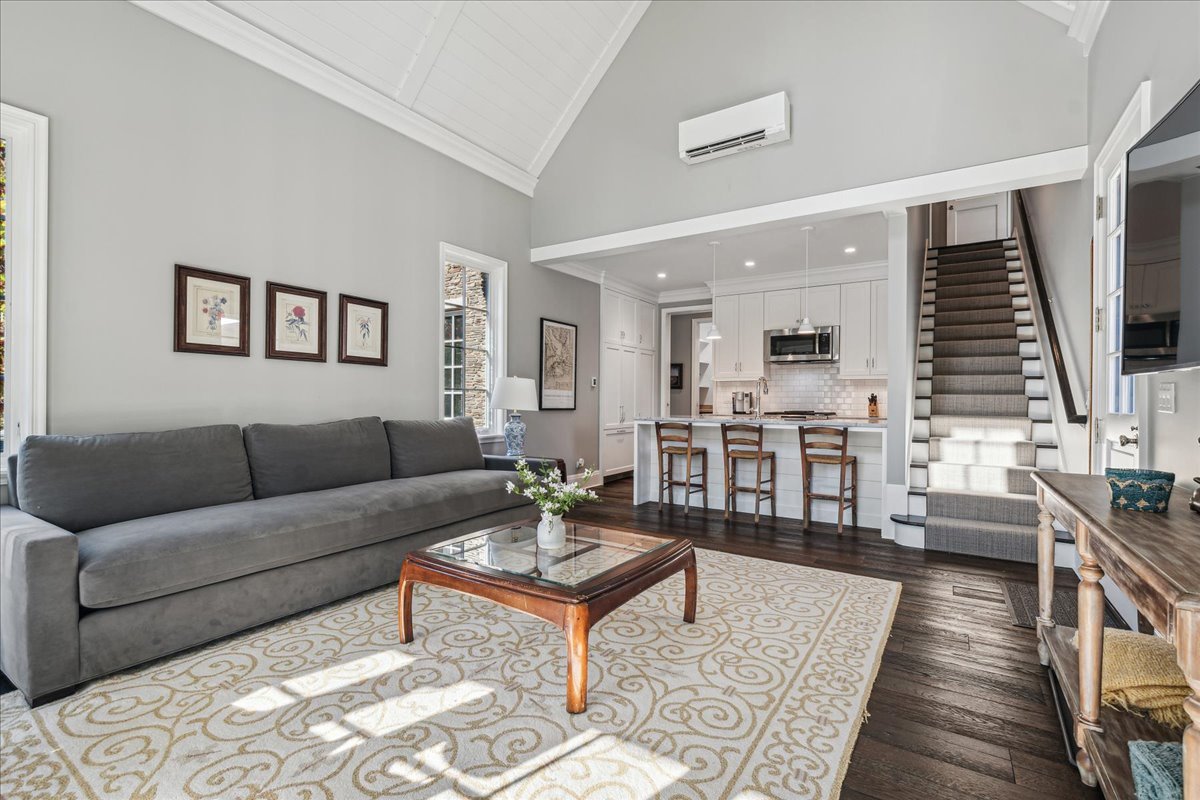 973 Sheridan Road Winnetka, IL 60093 - Photo 71 of 92 a living room with furniture and view of kitchen