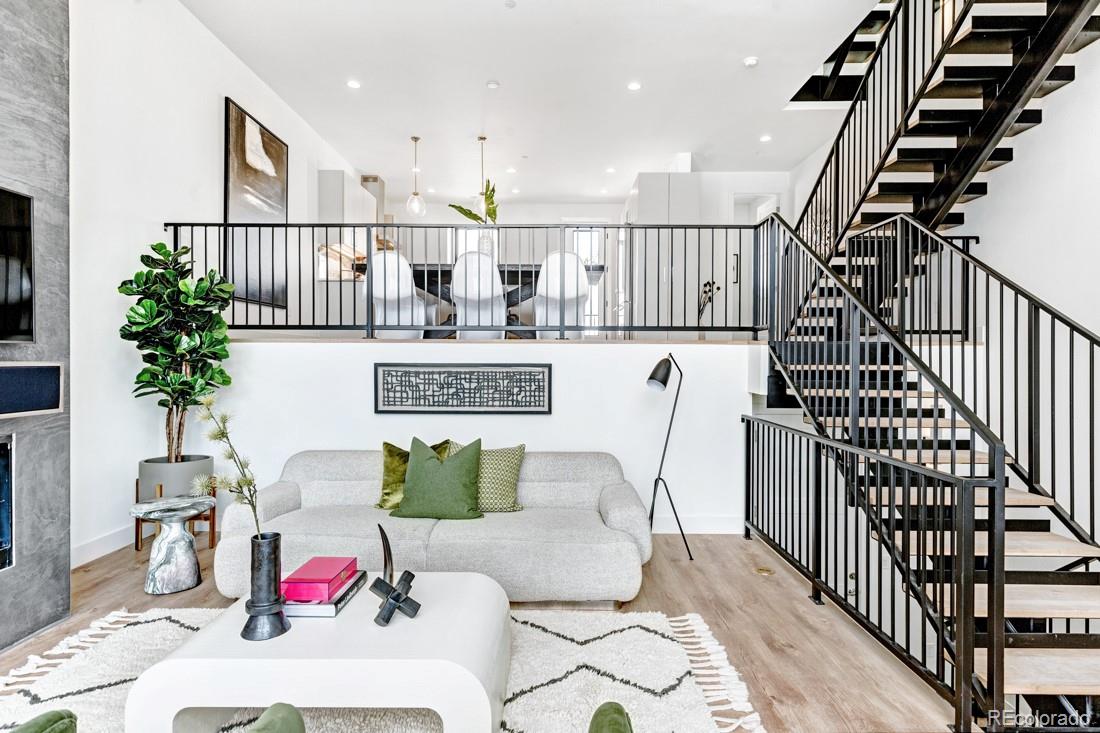 838 Ash Street, Unit 6 Denver, CO 80220 - Photo 19 of 40 a view of entryway livingroom and hall