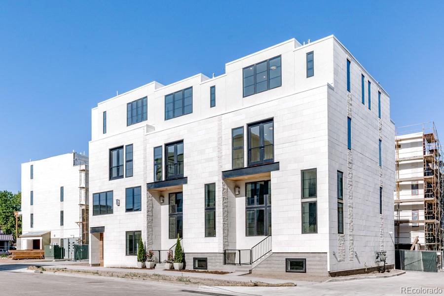 838 Ash Street, Unit 6 Denver, CO 80220 - Photo 32 of 40 a front view of a multi story building