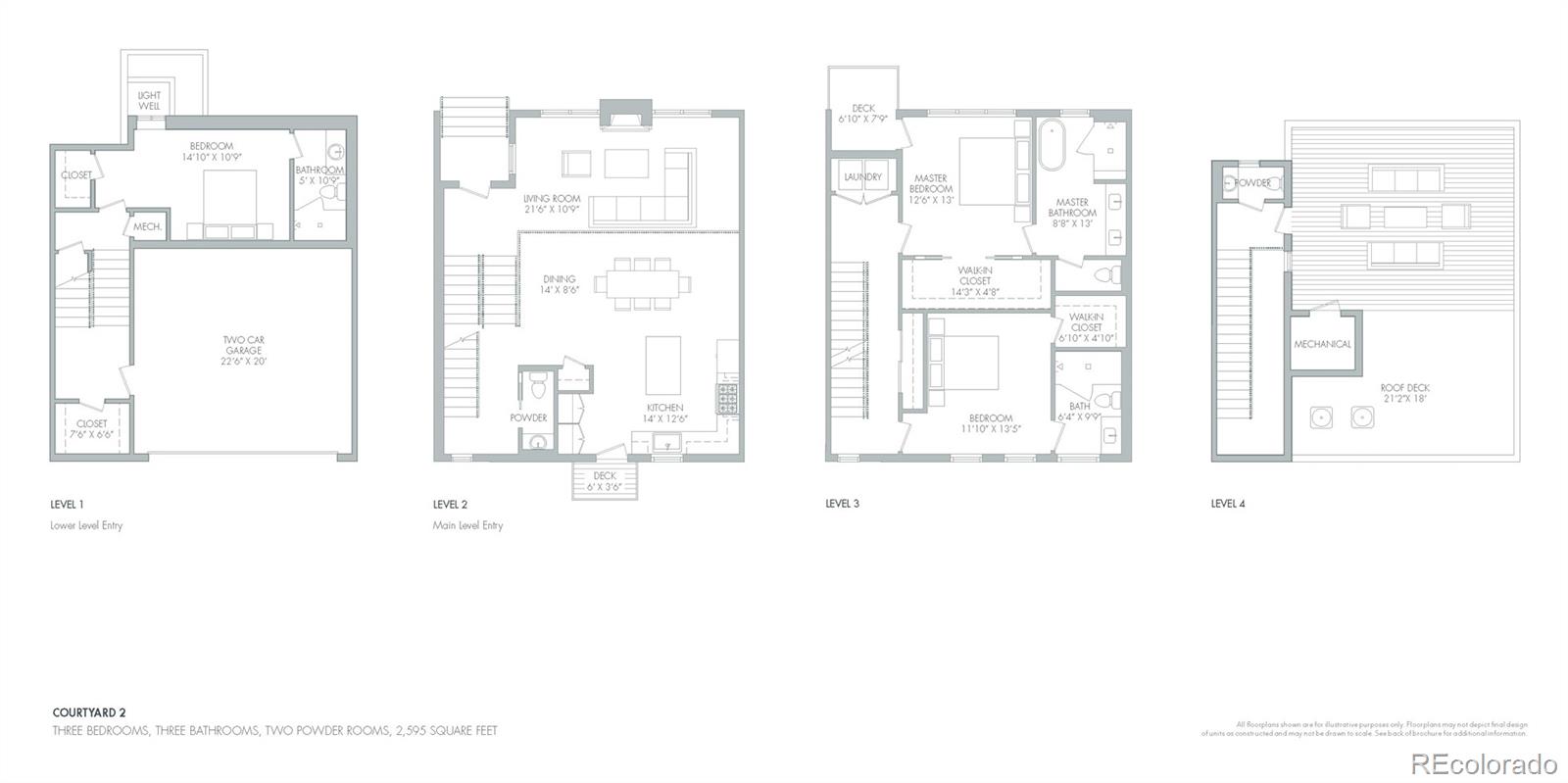 838 Ash Street, Unit 6 Denver, CO 80220 - Photo 40 of 40 a picture of a floor plan