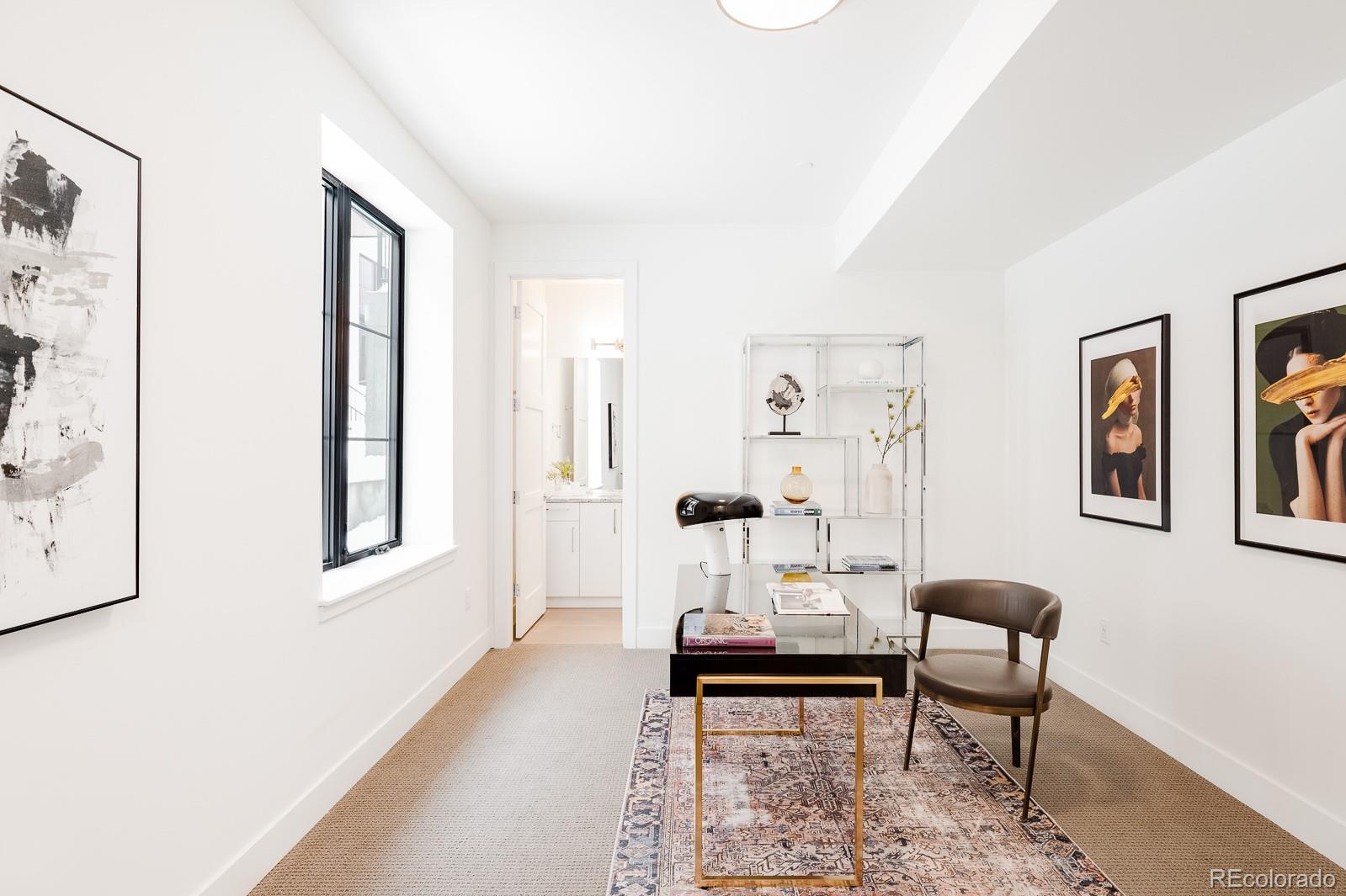 838 Ash Street, Unit 6 Denver, CO 80220 - Photo 10 of 40 a living room with furniture and a window