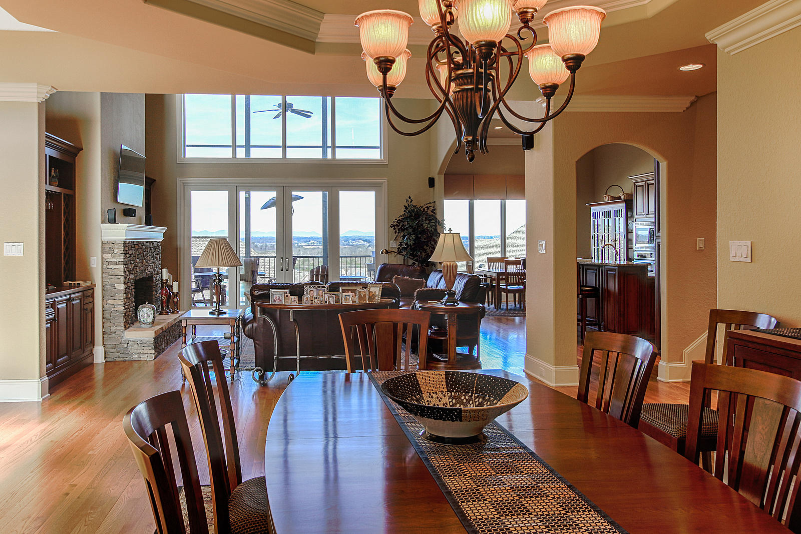 12709 Ridgepath Lane Knoxville, TN 37922 - Photo 12 of 30 View from Dining Room