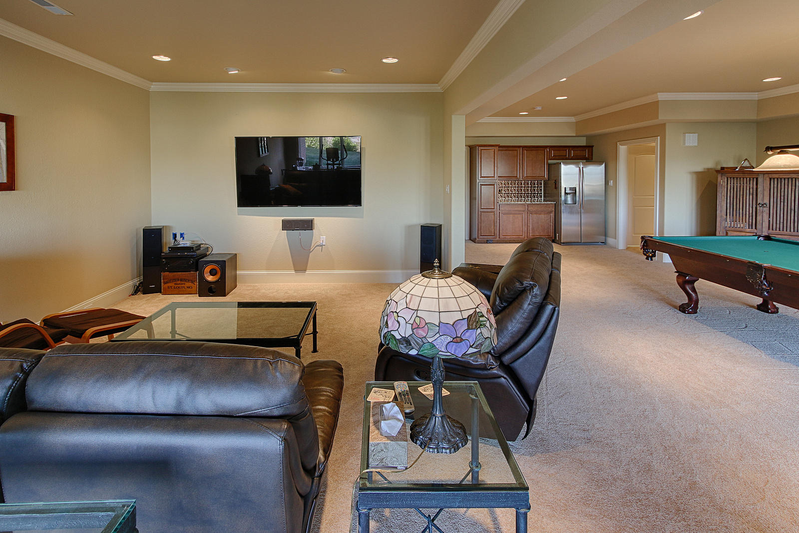 12709 Ridgepath Lane Knoxville, TN 37922 - Photo 24 of 30 Lower Level Media Room