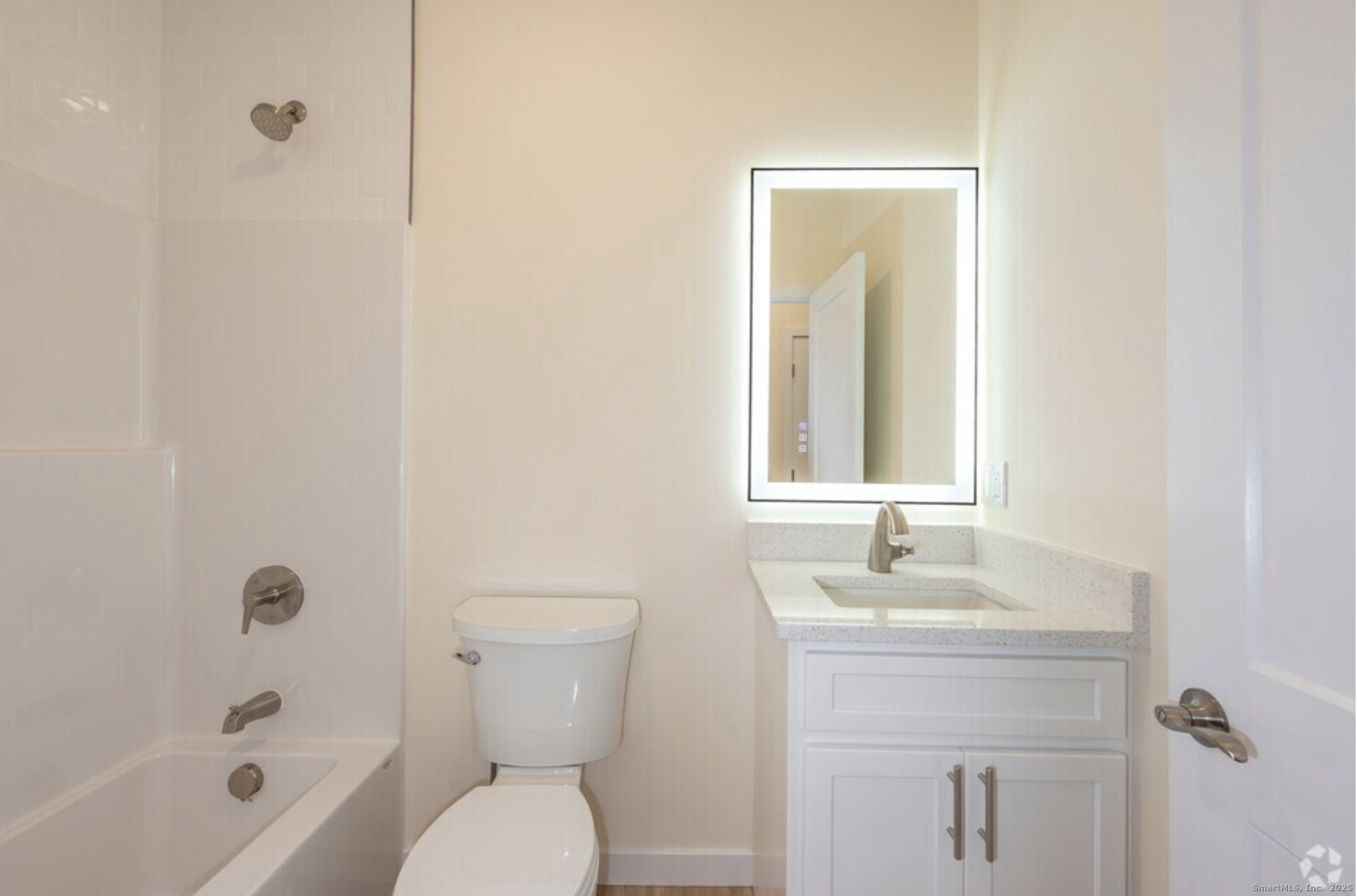 141 Bridge Street, Unit B Middletown, CT 06457 - Photo 3 of 9 a bathroom with a sink toilet and shower