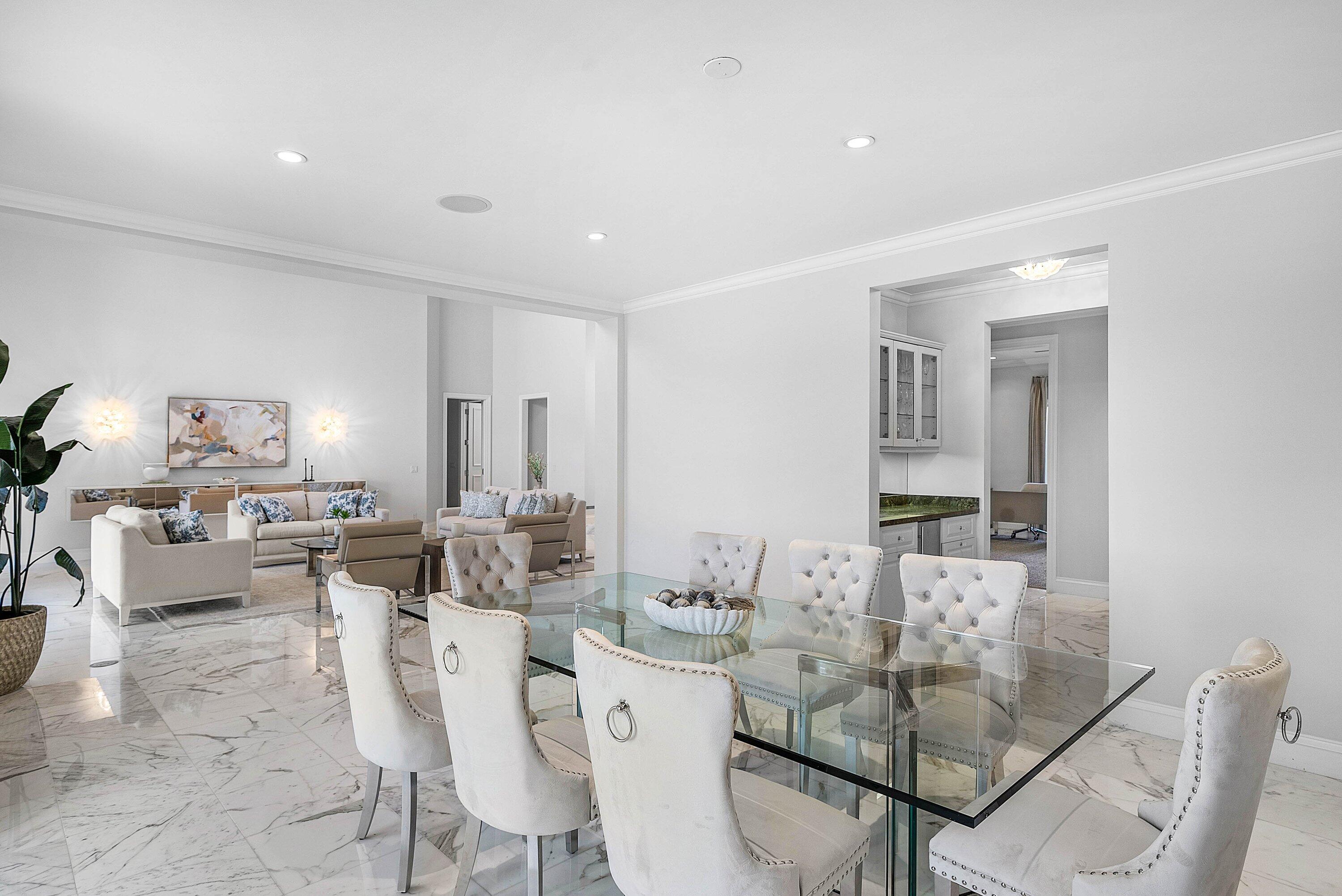 1620 Lands End Road Manalapan, FL 33462 - Photo 11 of 34 a view of a dining room with furniture