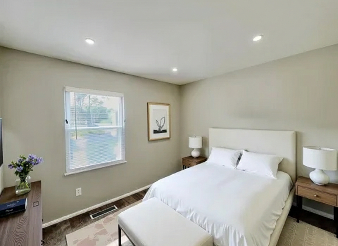 829 Princeton Avenue Matteson, IL 60443 - Photo 12 of 20 a bedroom with a bed and a window