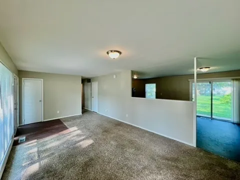 a view of livingroom with hardwood floor