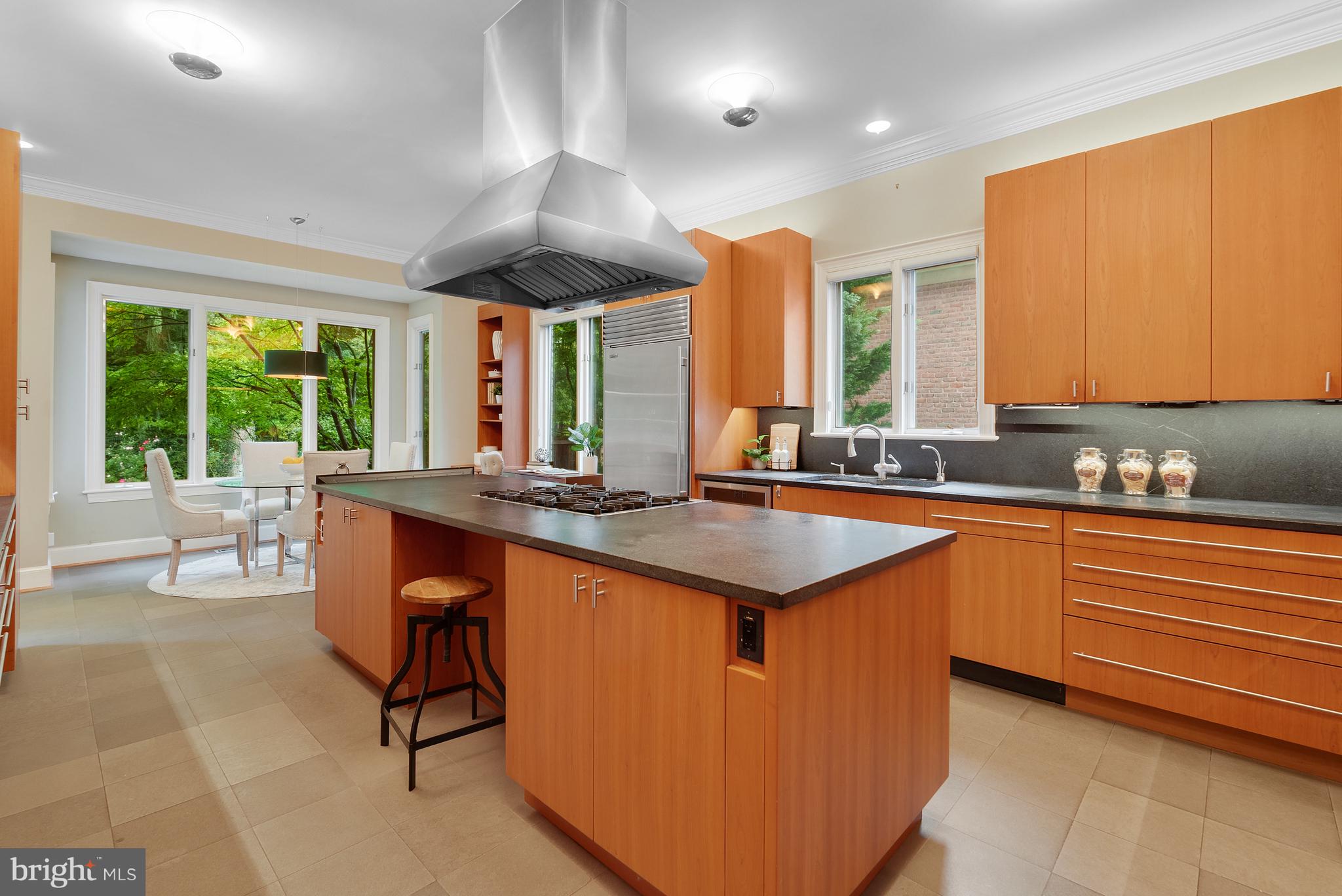 4811 W Street Northwest Washington, DC 20007 - Photo 10 of 46 Chef’s Kitchen with Large Island