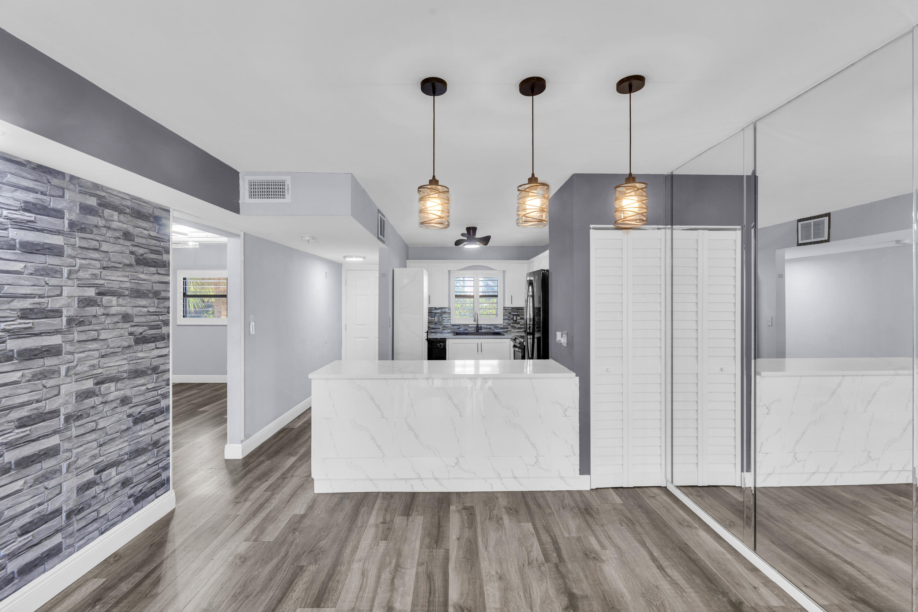 1901 Woolbright Road, Unit A203 Boynton Beach, FL 33426 - Photo 12 of 32 DINING ROOM AND KITCHEN 2