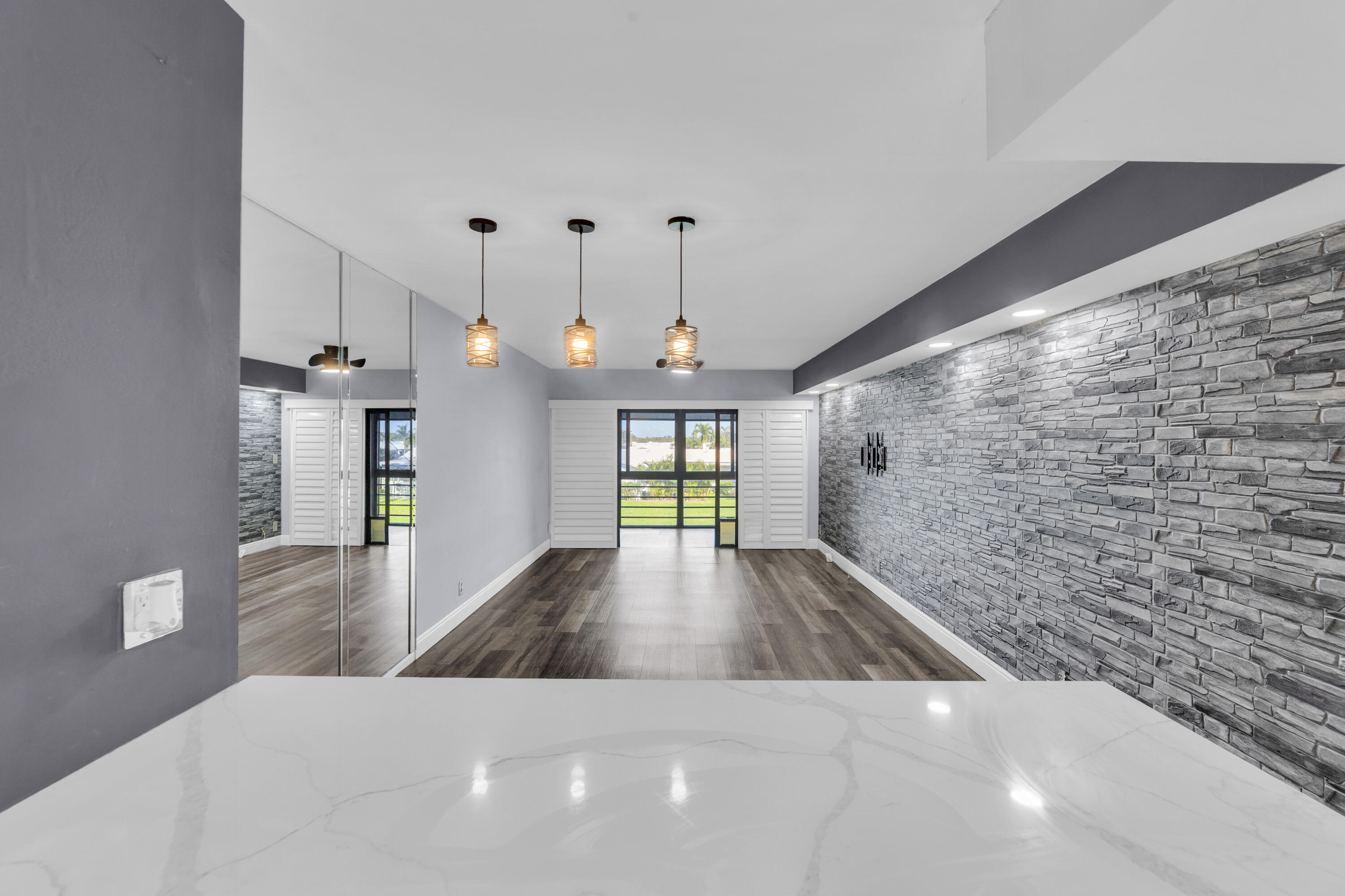 1901 Woolbright Road, Unit A203 Boynton Beach, FL 33426 - Photo 13 of 32 DINING ROOM TO PATIO