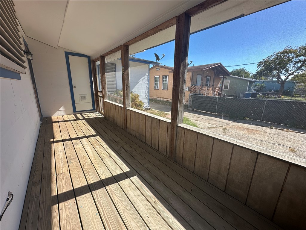 1133 Austin Street Portland, TX 78374 - Photo 30 of 32 a view of balcony with a ocean view