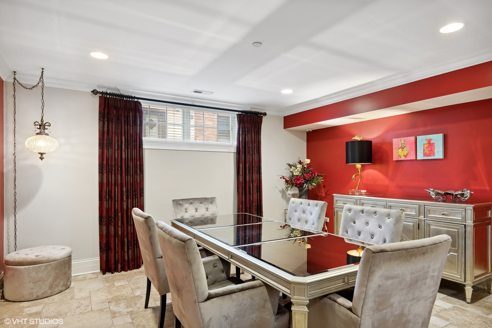 1761 Elliott Street Park Ridge, IL 60068 - Photo 27 of 37 a very nice looking dining room with a chair and a potted plant
