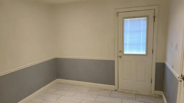 a small space with a window