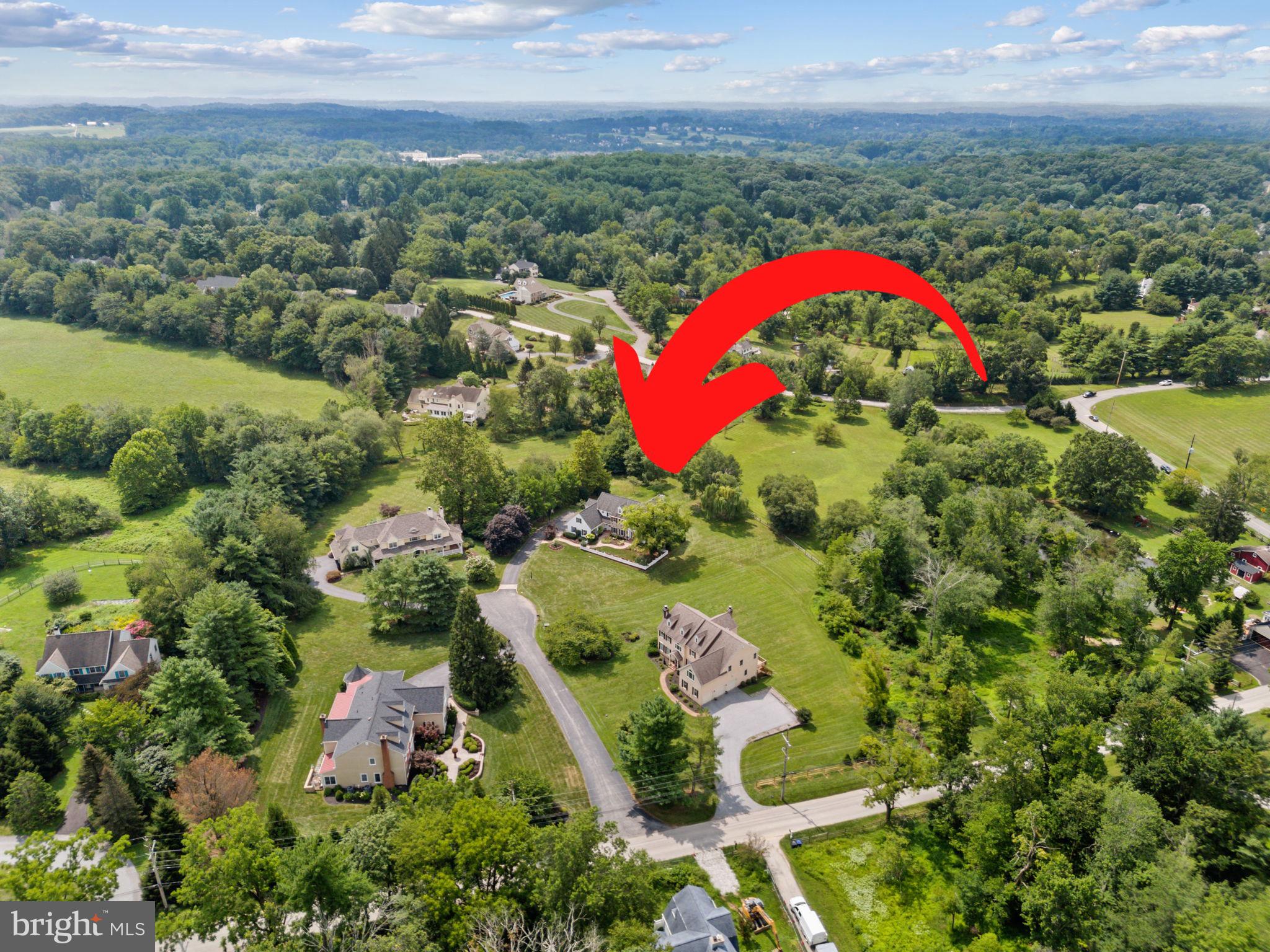 740 Monument Road Malvern, PA 19355 - Photo 50 of 51 an aerial view of a house