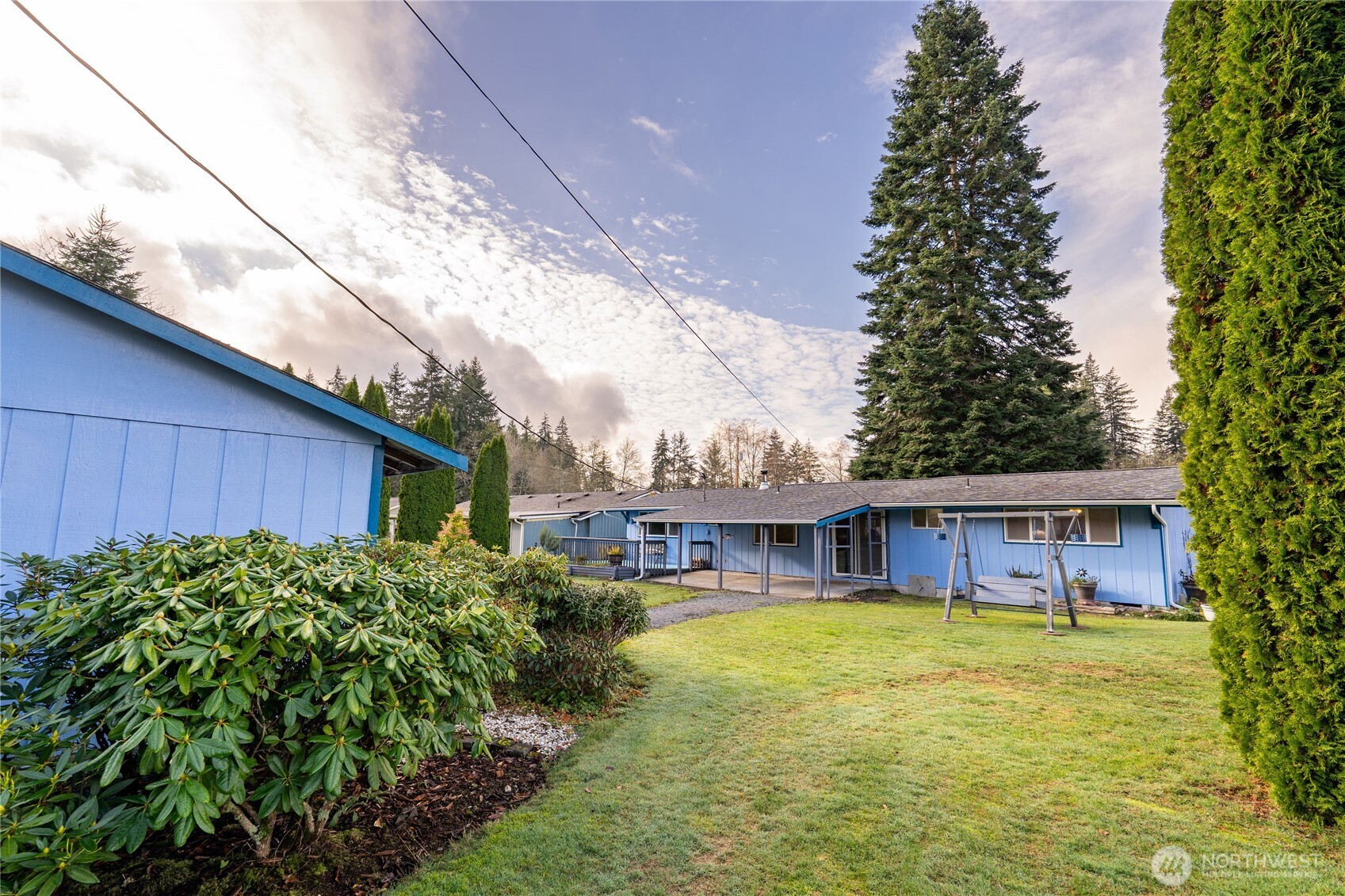504 South 6th Street McCleary, WA 98557 - Photo 33 of 40 a house view with swimming pool in front of it