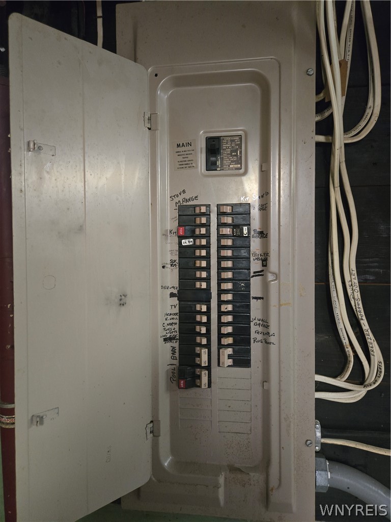 7322 Ridge Road Hartland, NY 14094 - Photo 32 of 34 Electrical panel (200 amp)