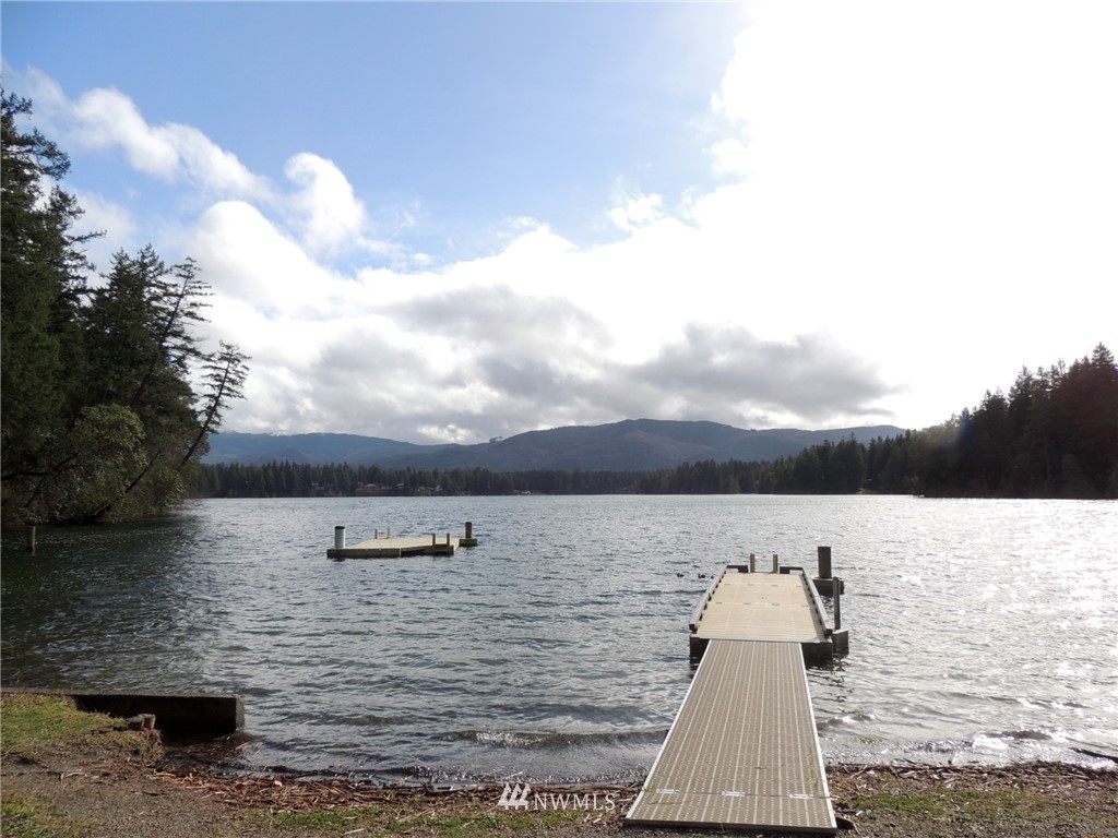 17609 Loop Lane Southeast Yelm, WA 98597 - Photo 23 of 23 a view of a lake with a big yard