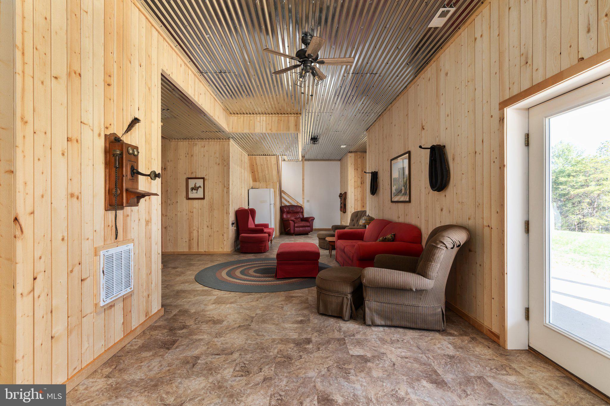 589 South Fort Valley Road Fort Valley, VA 22652 - Photo 26 of 69 Lower level family room with walk-out