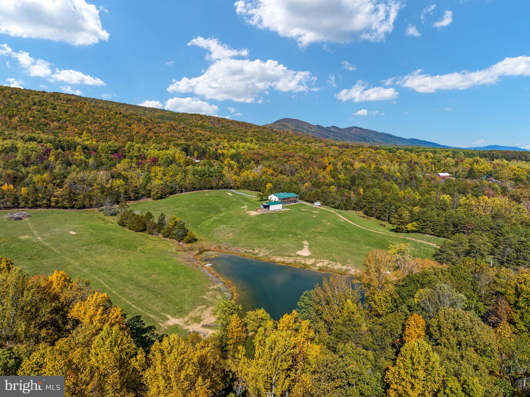 589 South Fort Valley Road Fort Valley, VA 22652 - Photo 51 of 69 Large private pond stocked for fishing!