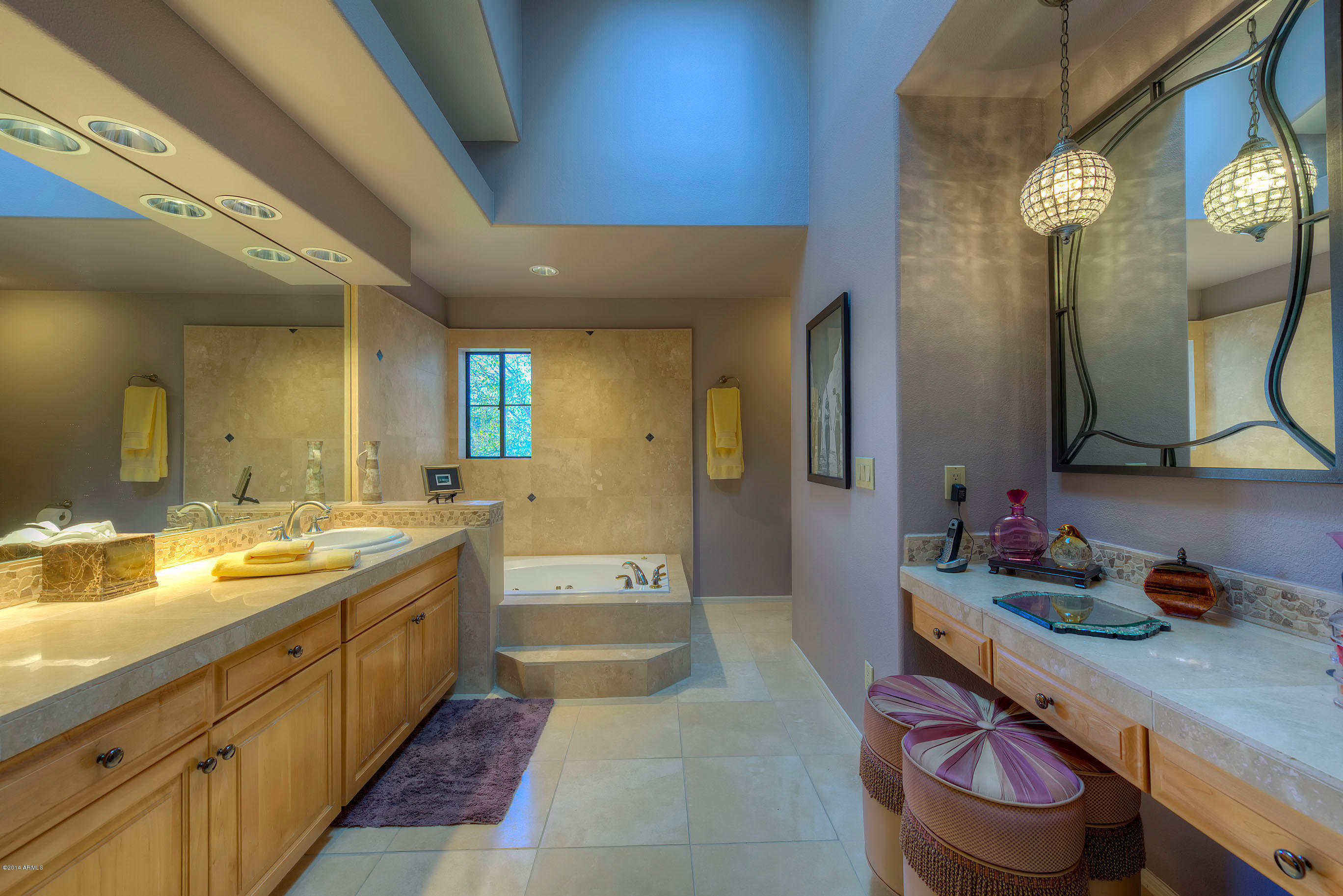 7525 East Gainey Ranch Road, Unit 165 Scottsdale, AZ 85258 - Photo 13 of 22 012_Her Master Bath