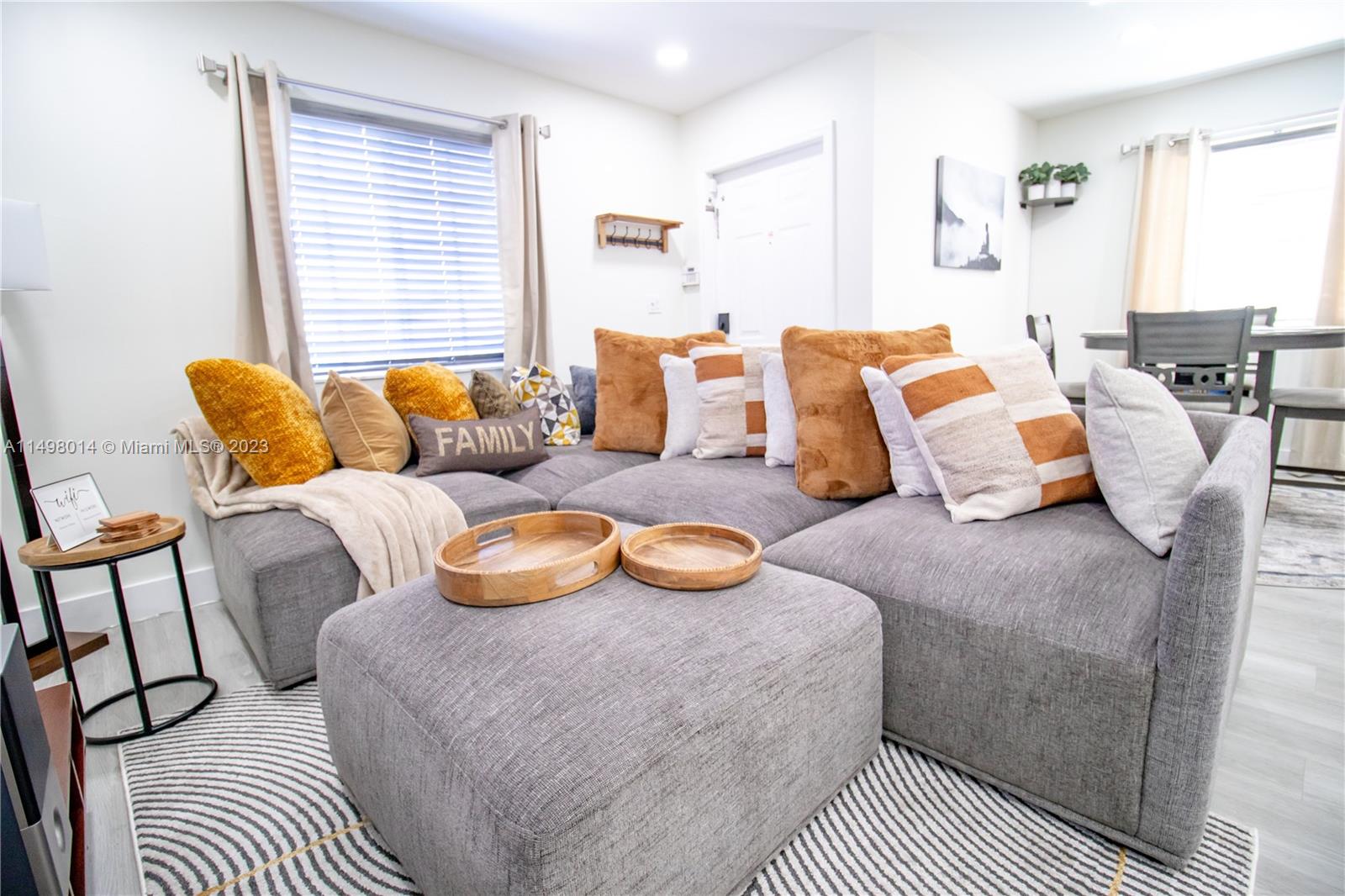 a bedroom with furniture and a couch