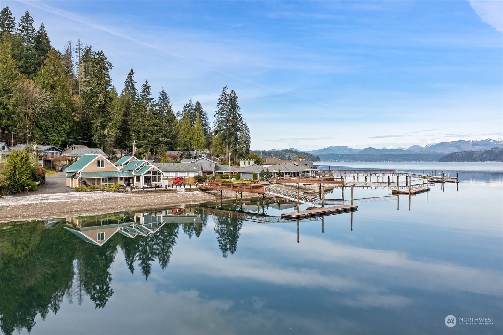 8371 Highway 106 Union, WA 98592 - Photo 19 of 29 a view of a lake with outdoor space