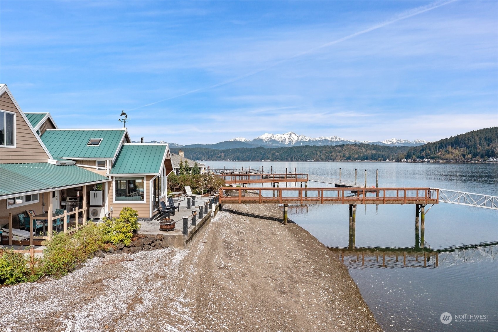 8371 Highway 106 Union, WA 98592 - Photo 24 of 29 a view of a lake with houses with outdoor space