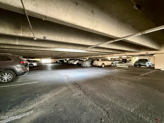 a view of a garden with patio