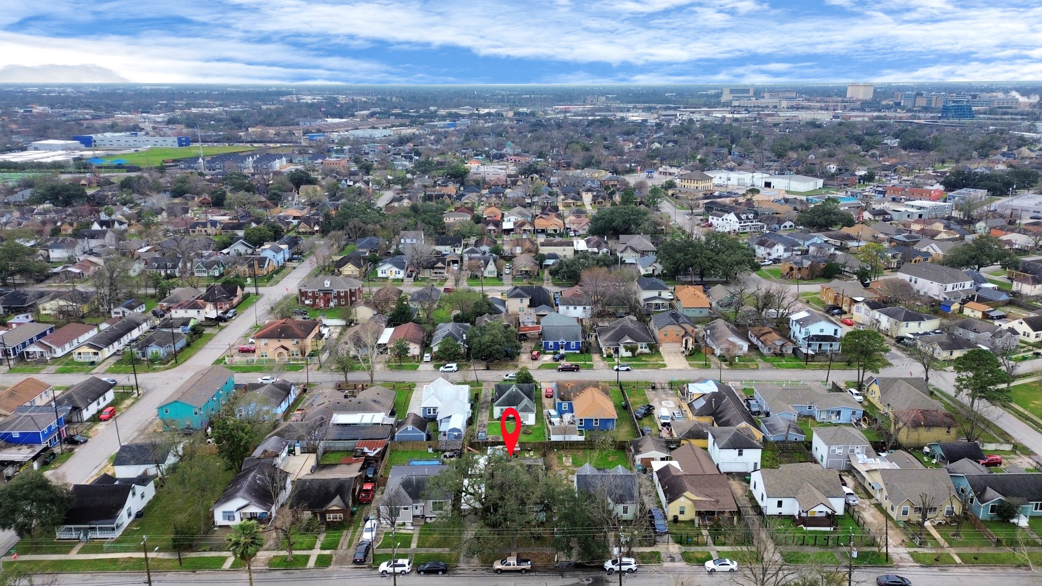 5134 Leeland Street Houston, TX 77023 - Photo 26 of 28 an aerial view of a city