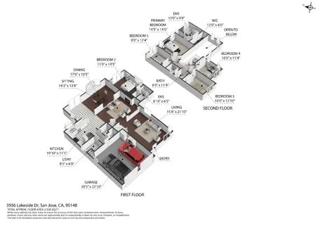 $2,300,000 | 3956 Lakeside Drive, San Jose, CA 95148