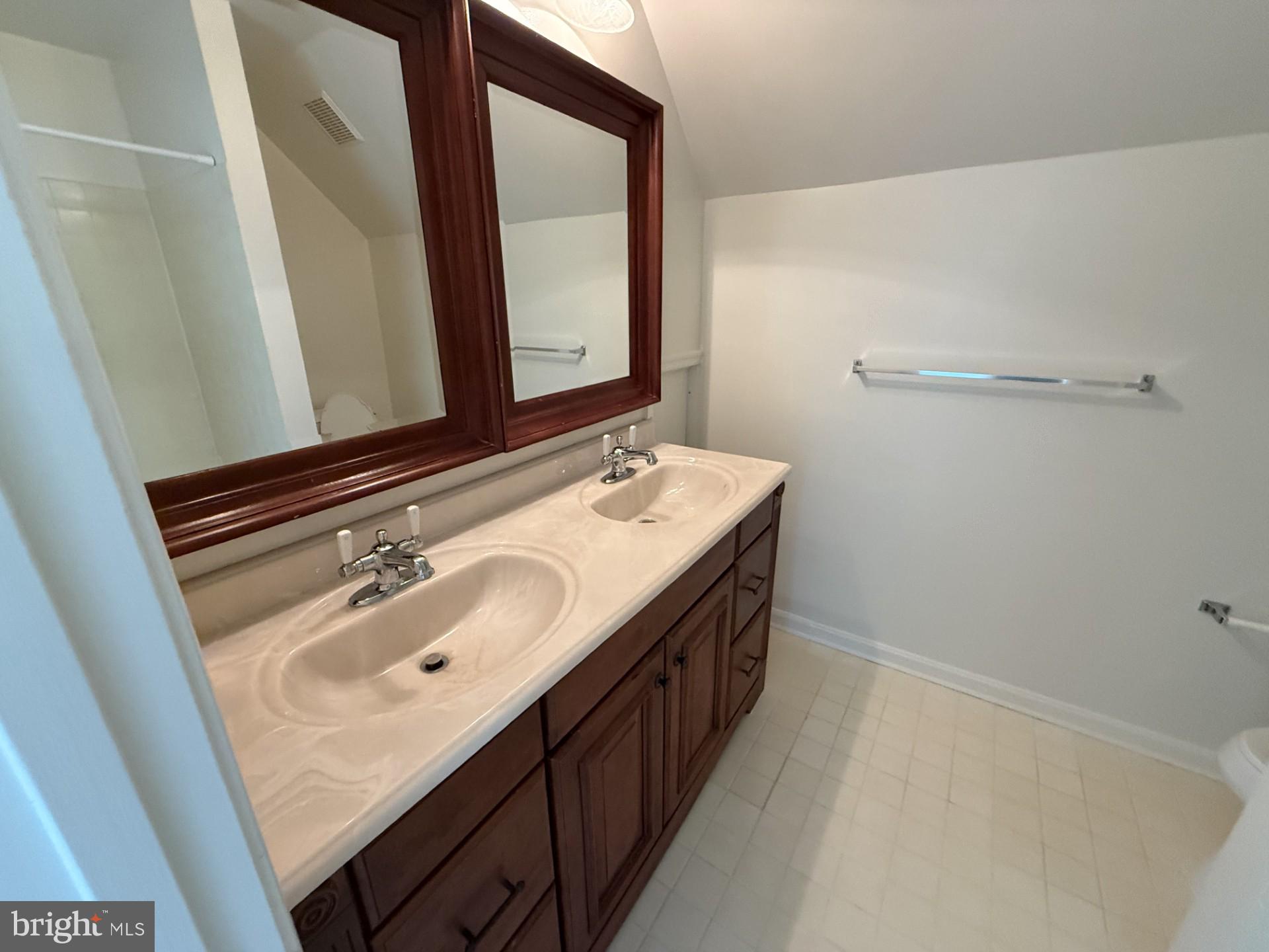 370 South River Landing Road, Unit 370 Edgewater, MD 21037 - Photo 77 of 88 a bathroom with a sink a vanity and a mirror
