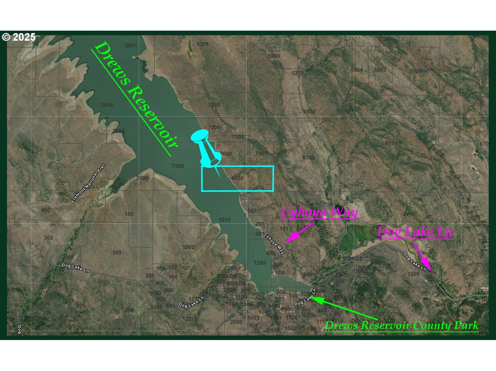 Cyhoya Way Lakeview, OR 97630 - Photo 2 of 36 a view of a backyard