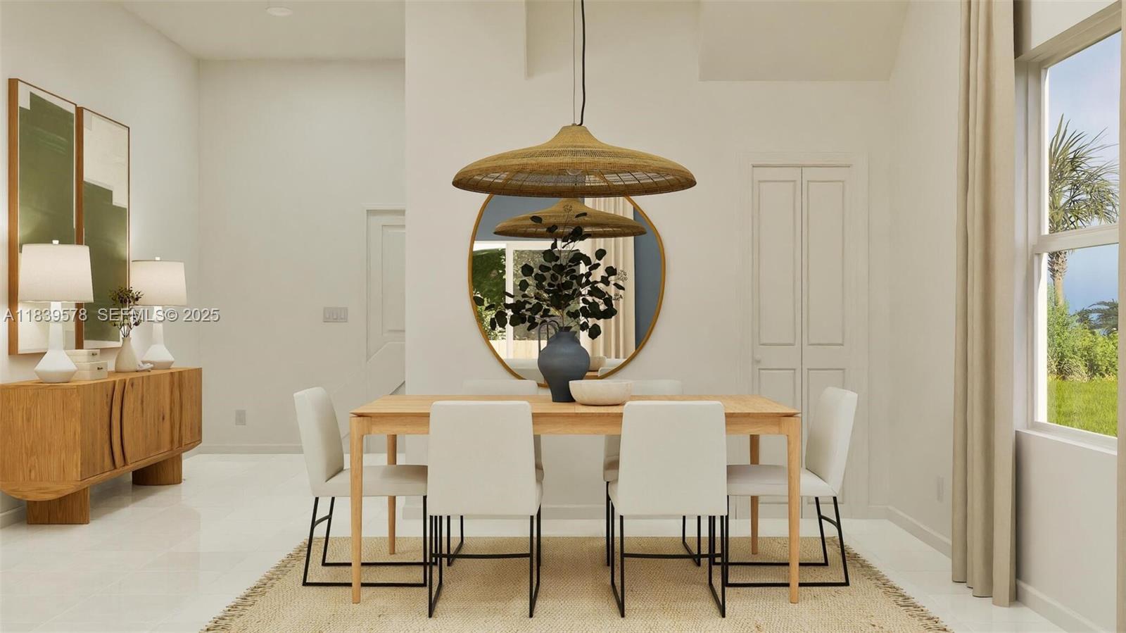 18849 Southwest 314th Street Homestead, FL 33030 - Photo 3 of 9 a view of a dining room with furniture and a window