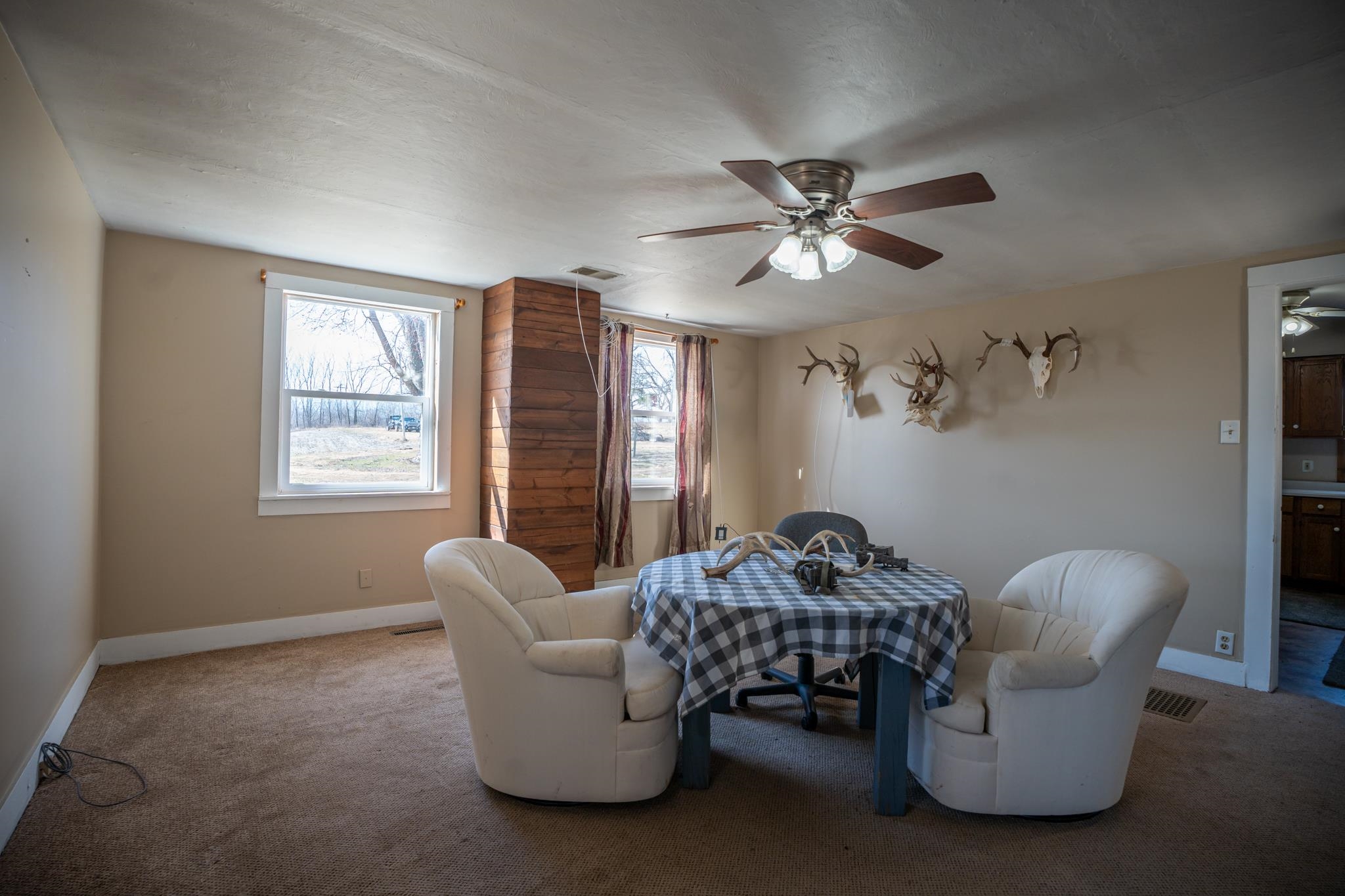10385 North Rock City Road Leaf River, IL 61047 - Photo 43 of 99 a living room with furniture and a window
