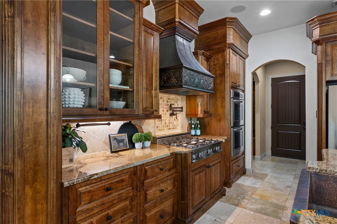 523 Messer Ranch Road Belton, TX 76513 - Photo 11 of 46 Pot Filler Above Cooktop