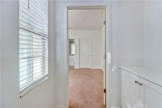 a view of an front door