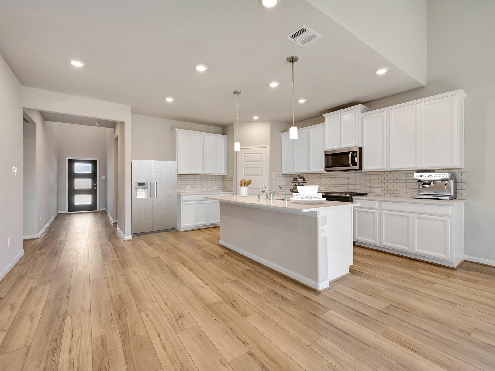 1681 Hopson Ranch Drive Conroe, TX 77301 - Photo 1 of 32 Photo is not of the actual home, but is an inspirational photo of builder’s model home and may depict options, furnishings, and/or decorator features that are not included