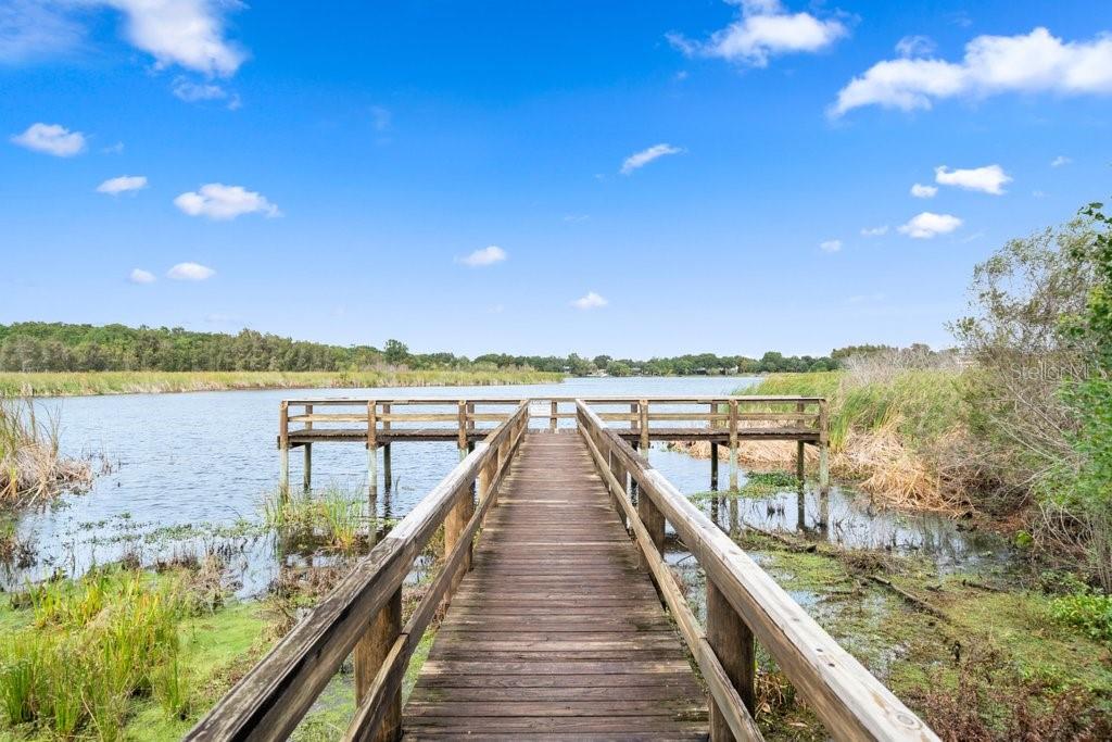 2461 Canadian Way, Unit 27 Clearwater, FL 33763 - Photo 14 of 35 a view of lake from a balcony
