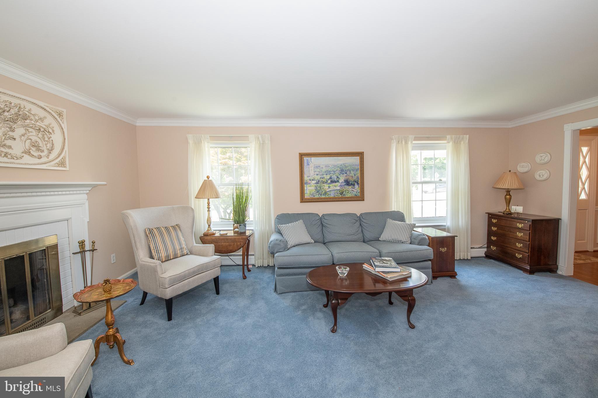 612 Barry Drive Springfield, PA 19064 - Photo 9 of 47 Bright and spacious living room