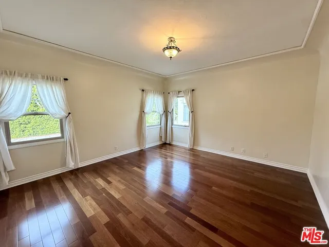 wooden floor in a gallery