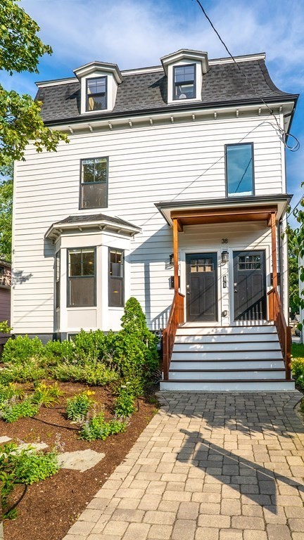 38 Chester Street, Unit 1 Somerville, MA 02144 - Photo 2 of 32 a front view of a house