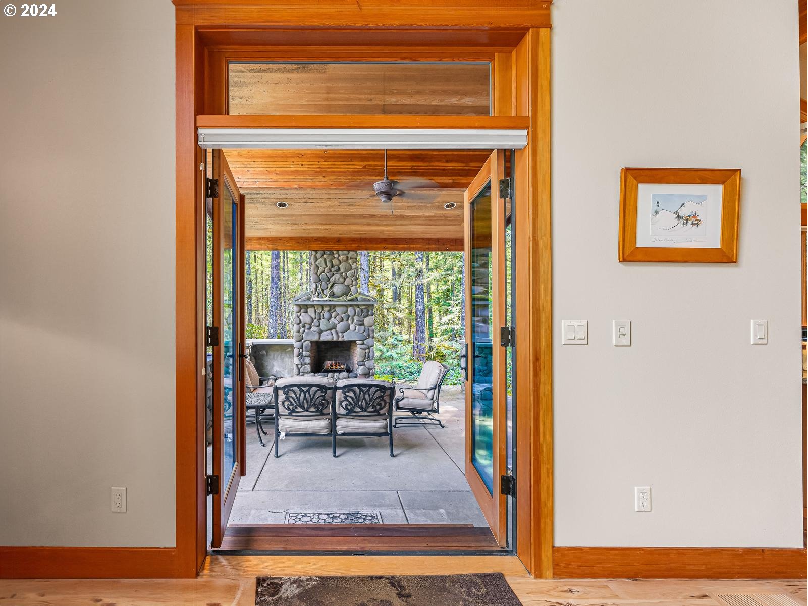 20803 East Glacier View Road Rhododendron, OR 97049 - Photo 10 of 48 a view of living room with furniture and a window