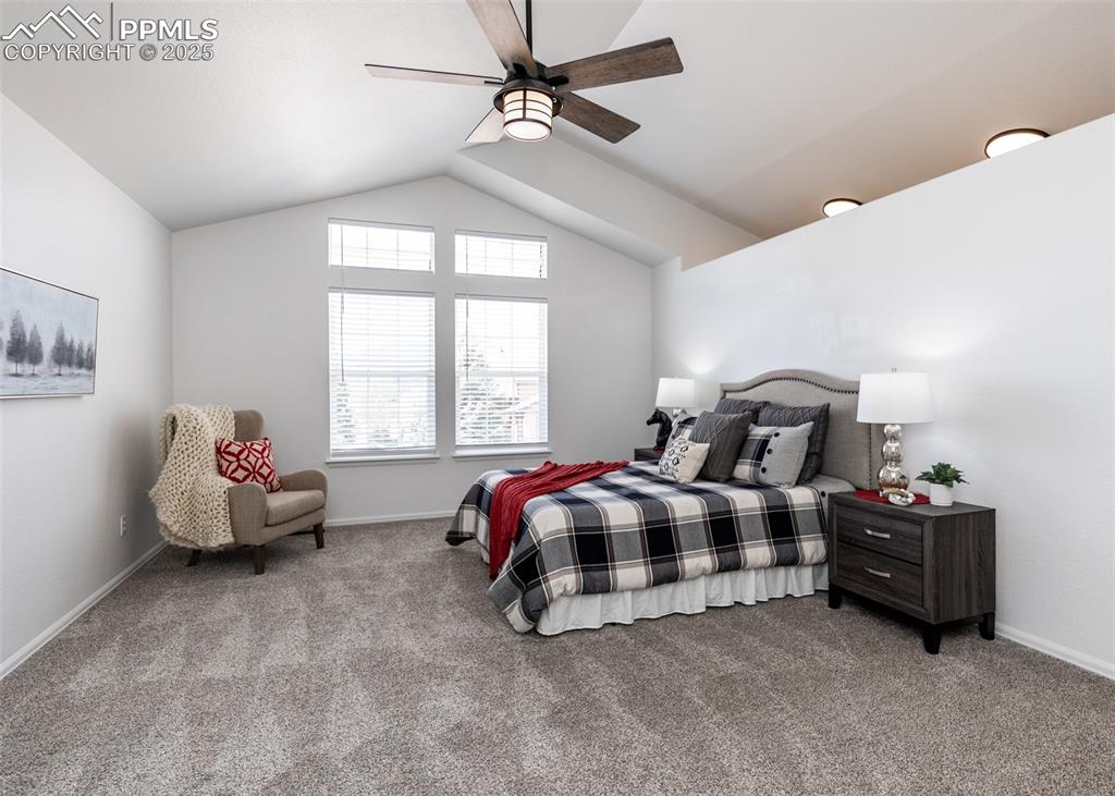 508 Fox Run Circle Colorado Springs, CO 80921 - Photo 30 of 50 a bedroom with bed and window