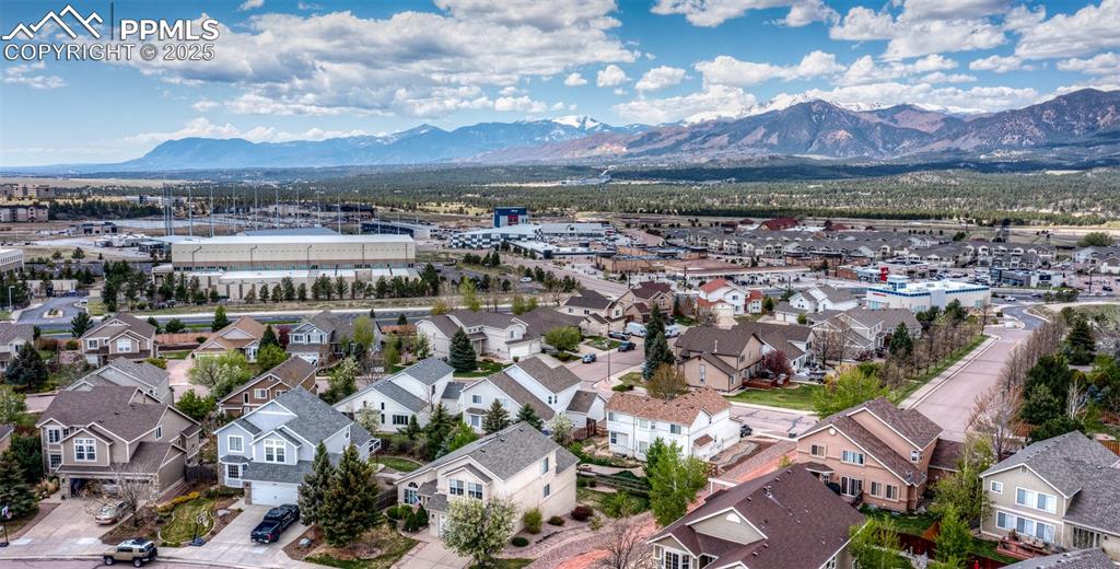 508 Fox Run Circle Colorado Springs, CO 80921 - Photo 4 of 50 an aerial view of residential houses with outdoor space and city view