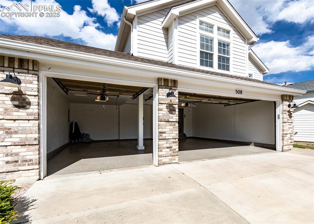 508 Fox Run Circle Colorado Springs, CO 80921 - Photo 47 of 50 a view of a house with a garage