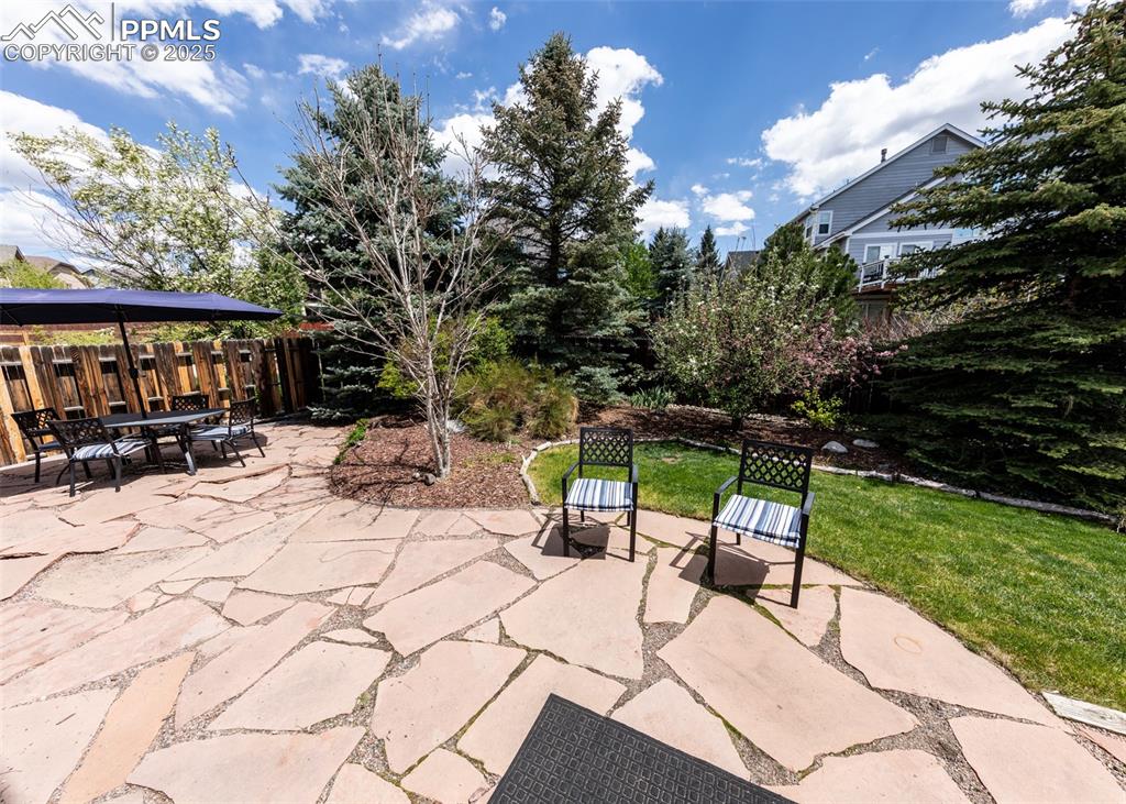 508 Fox Run Circle Colorado Springs, CO 80921 - Photo 50 of 50 a view of a backyard with sitting area